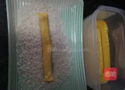 Illustration of how to make soft bread sticks 3 