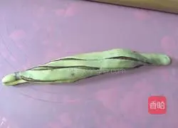 Illustration of how to make bean paste bread rolls 14