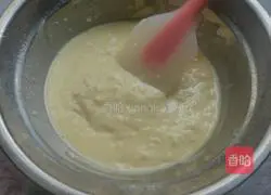 Illustration of how to make fresh milk puffs 4