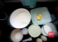 Illustration of how to make coconut buns 1
