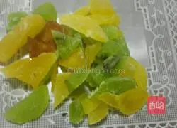 Illustration of how to make pumpkin preserved bread 7