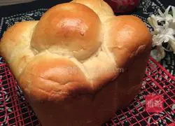 Squeeze bread with sweet potato filling...Bread machine version illustration 12