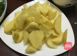 Illustration of how to make Di Sanxian 3