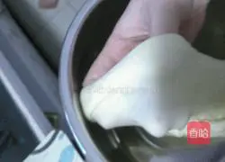 Illustration of making bean paste bread 3