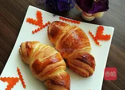 Illustration of how to make croissants 22