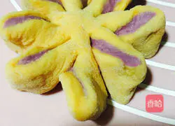 Illustration of how to make chrysanthemum bread 8