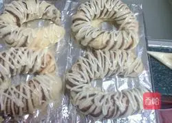 Illustration of how to make bean paste roll bread 7