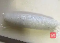 Illustration of how to make meat floss and glutinous rice rolls 9