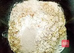 Illustration of how to make oatmeal buns 1