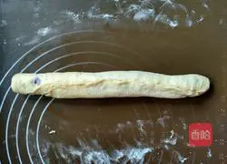 Illustration of how to make purple sweet potato mashed toast bread 13