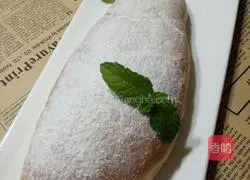 Illustration of how to make bread fall in love with cake 14