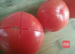 Illustration of how to make tomato sauce 1