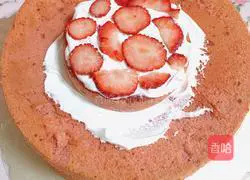 Double-layer cream cake recipe 17