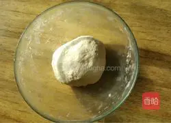 Illustration of how to make ham pizza 1