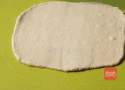 Illustration of how to make green onion and pork floss bread rolls 8