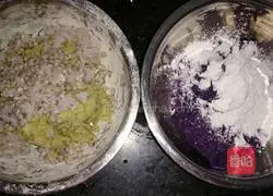 Illustration of how to make Haakon bread (stuffed sweet potato and fish paste) 1