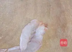 Illustration of how to make breaded shrimp 2