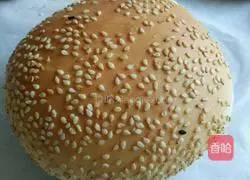 Illustration of how to make sesame hamburger buns 9