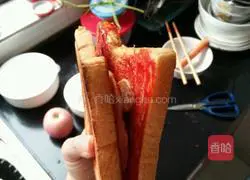 Toasted Bread Sandwich Recipe Illustration 5