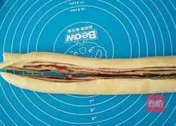 Illustration of how to make bean paste toast bread 11