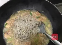 Illustration of how to make breaded chicken and boiled vermicelli 7