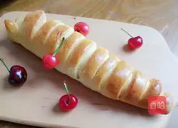 Illustration of how to make mulberry jam bread 19