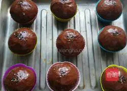 Illustration of how to make cocoa cup bread 11