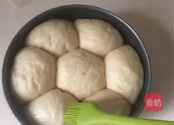 Illustration of how to make squid cheese flower bread 14