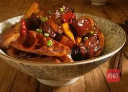 Illustration of how to cook pork with bamboo shoots 12