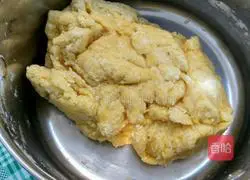 Illustration of making bean paste bread 2