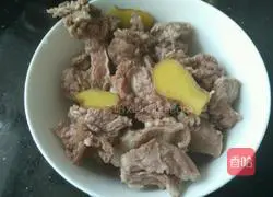 Illustration of how to make braised beef brisket 3