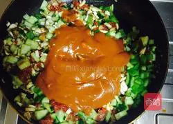 Illustration of how to make tomato and beef braised pasta 5