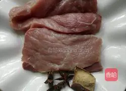 Pork floss Illustration of how to do it 1