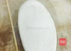 Illustration of how to make Hass bread with powdered sugar 7