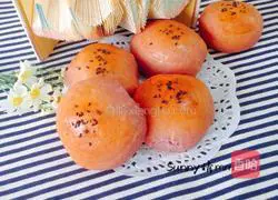 Illustration of how to make whole wheat purple sweet potato meal buns 13