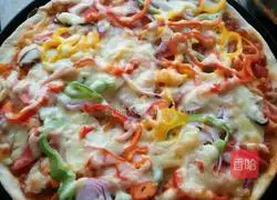 Illustration of how to make delicious pizza 7