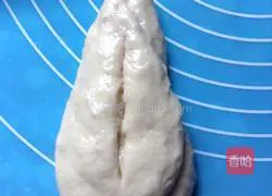 Illustration of how to make leaf bread 6