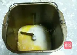 Illustration of how to make cute little rabbit bread 1