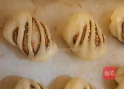 Sesame bean paste bread recipe 5