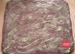 Illustration of how to make purple sweet potato and dried fruit bread 4