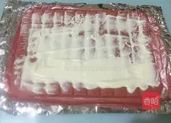 Monascus powder cream Cake roll recipe 17