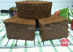 Illustration of how to make cocoa cake 17