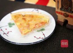 Illustration of how to make ham pizza 8