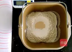 Illustration of how to make meat floss bread 1