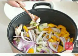 Spring Garden Pizza Recipe Illustration 5