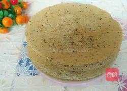 Black sesame chiffon cake recipe 20