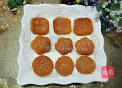 Illustration of how to make pan-fried pumpkin cake 11