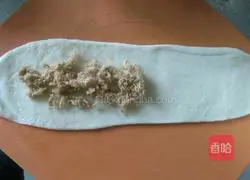 Cheese and meat floss bread recipe 4