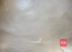 Illustration of how to make meat floss bread 3