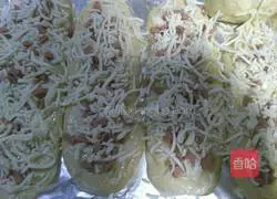 Cheese and meat floss bread recipe 8